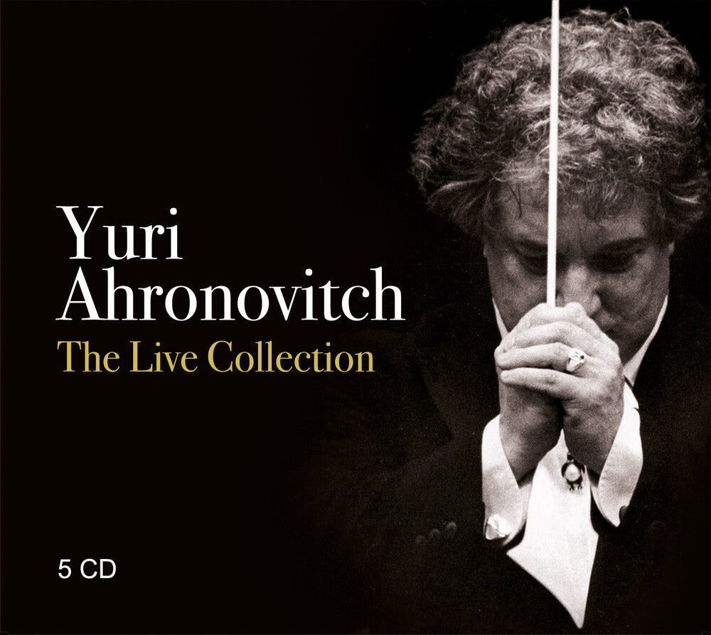 the album cover for Yuri Ahronovitch - Live Collection (Box) (Uk)
