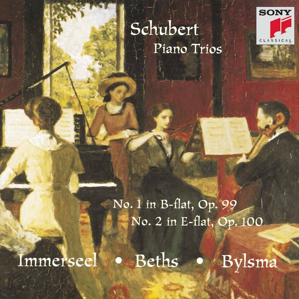 the album cover for Anner Bylsma - Schubert: Piano Trios