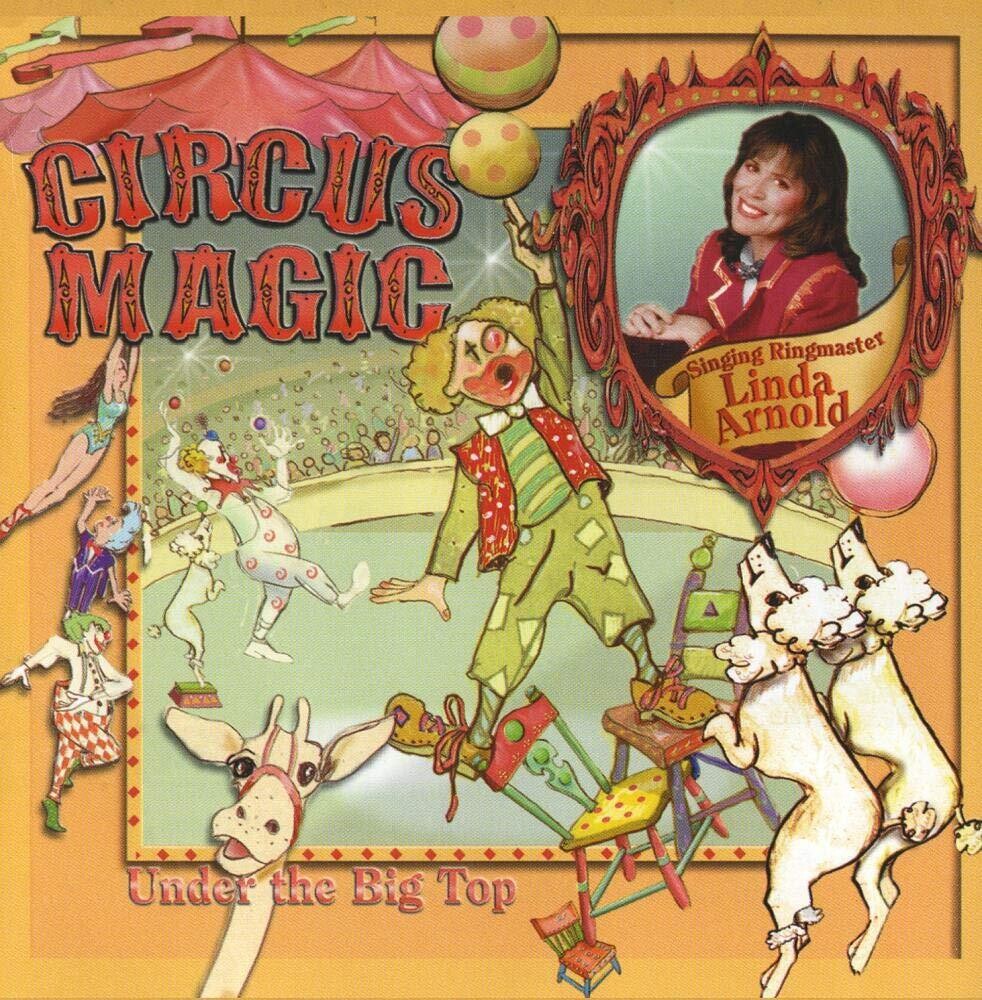 the album cover for Linda Arnold - Circus Magic