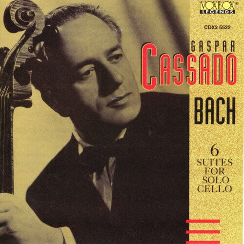 Cassado,gaspar - Performs Bach - Music CD