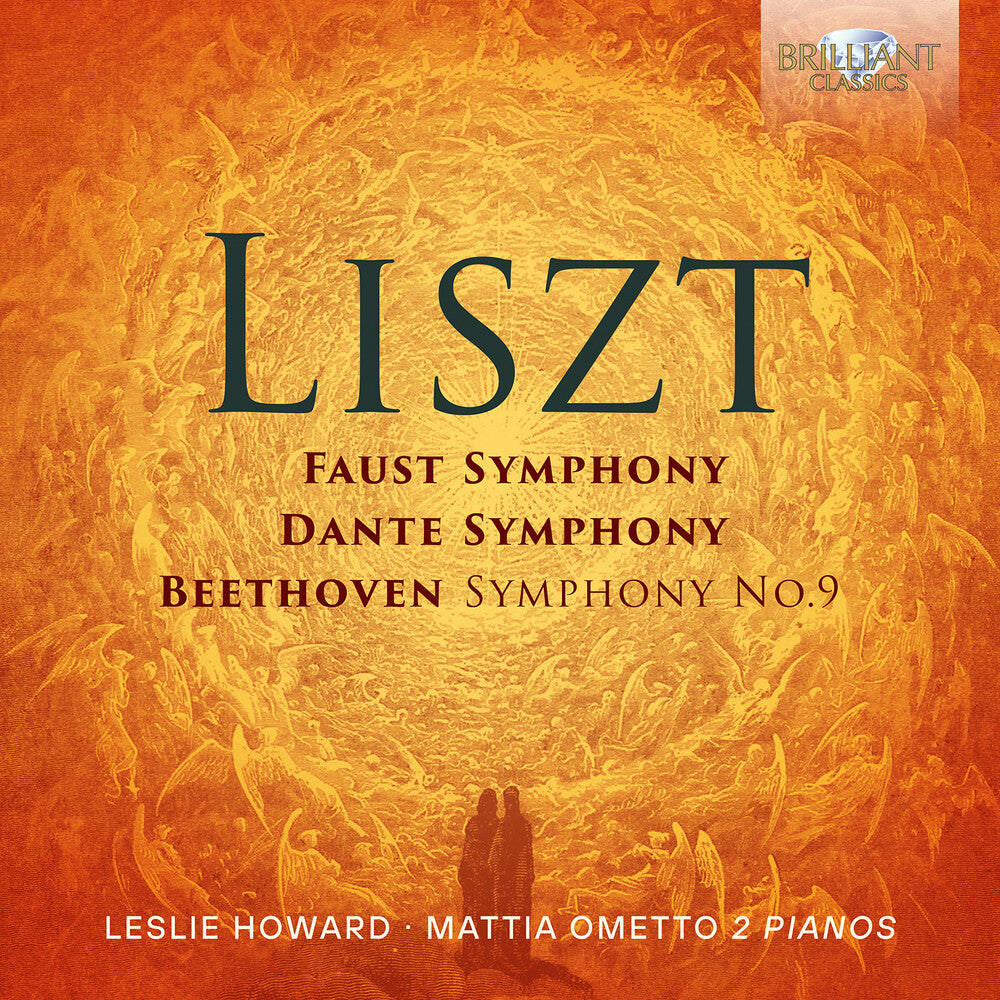 the album cover for Liszt / Howard / Ometto - Symphony No. 9