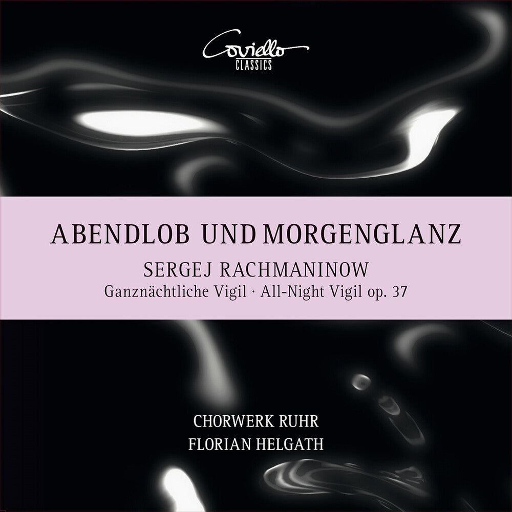 the album cover for Rachmaninoff / Ruhr / Helgath - All-Night Virgil, Op. 37