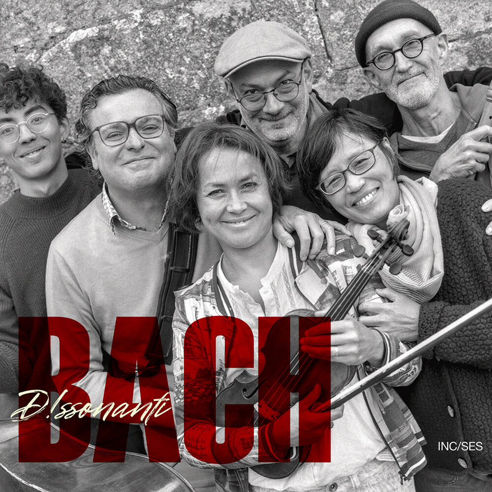 the album cover for J Bach .S. / D Ssonanti - Bach