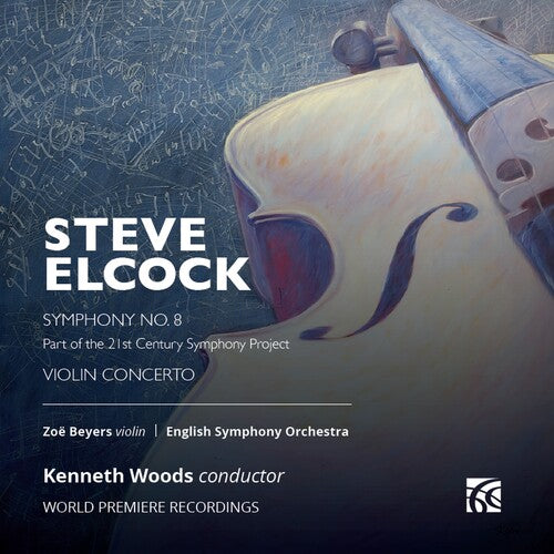 Elcock / Beters / English Symphony Orchestra - Violin Concerto Symphony No. 8 - Music CD
