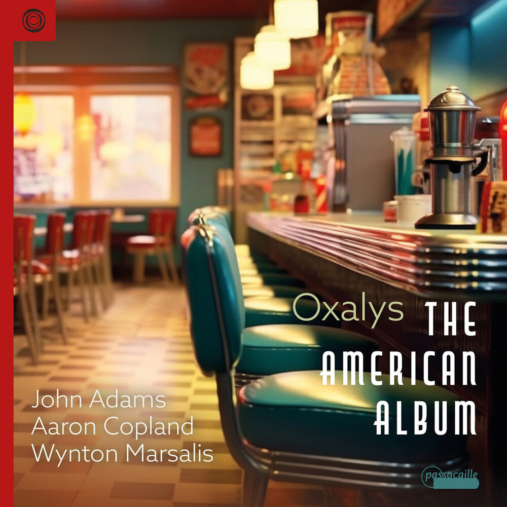 the album cover for Marsalis / Copland / Oxalys - American Album