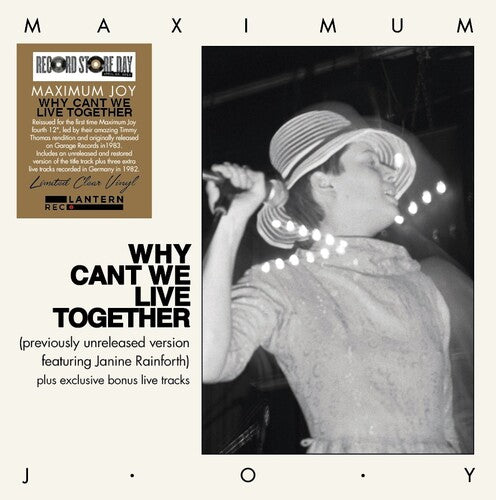 Maximum Joy - Why Can't We Live Together - Vinyl Record