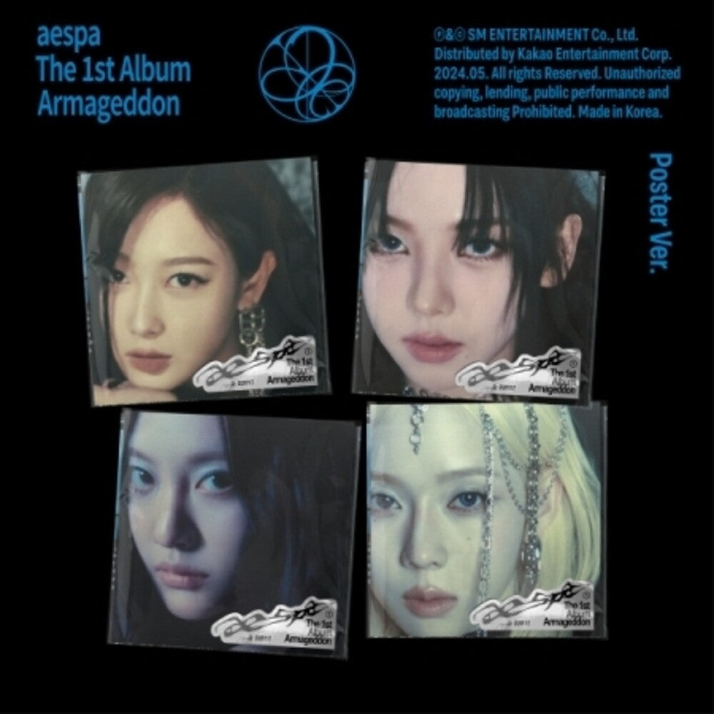 the album cover for Aespa - Armageddon - Poster Version (Asia)