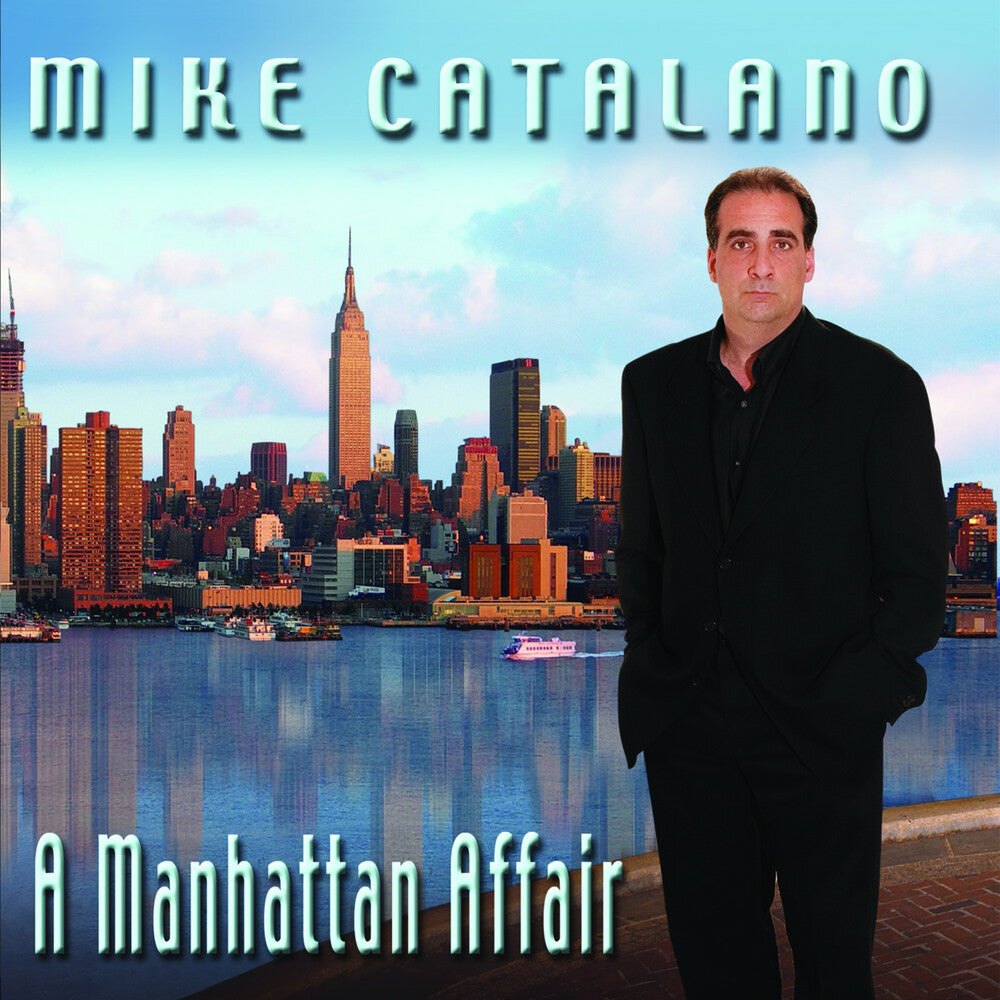 the album cover for Mike Catalano - Manhattan Affair