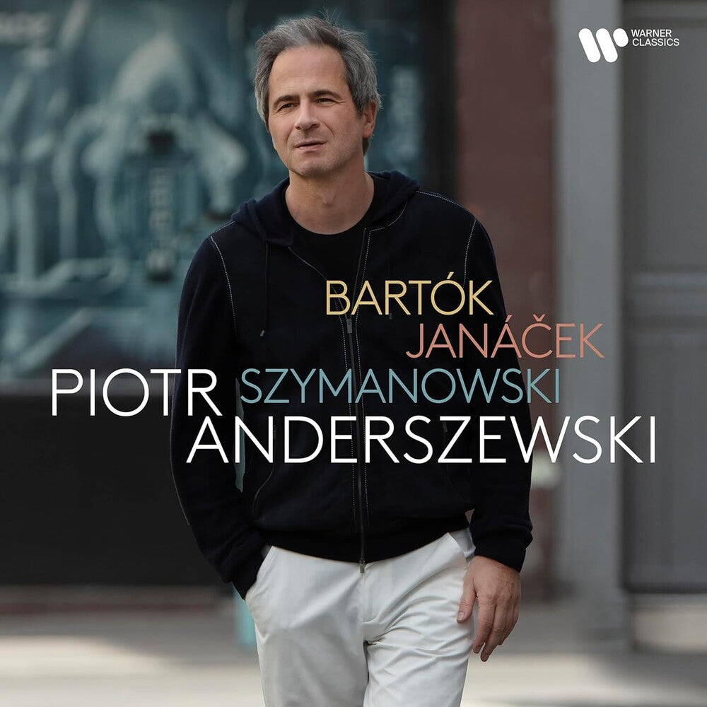 the album cover for Piotr Anderszewski - Bartok / Janacek / Szymanowski (Can)