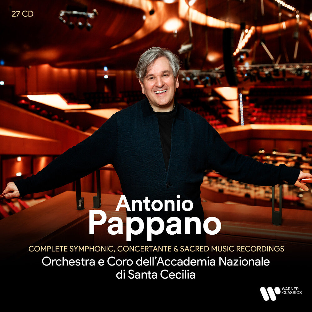 the album cover for Antonio Pappano - Complete Symphonic Concertante &