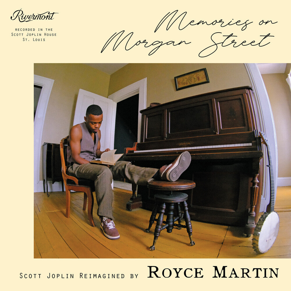 the album cover for Royce Martin - Memories On Morgan Street: Scott Joplin Reimagined