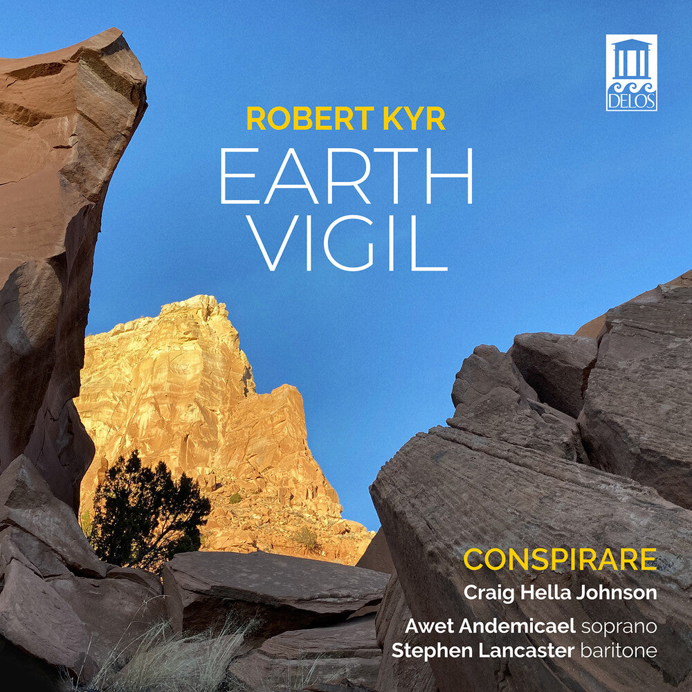 the album cover for Kyr / Conspirare - Earth Vigil