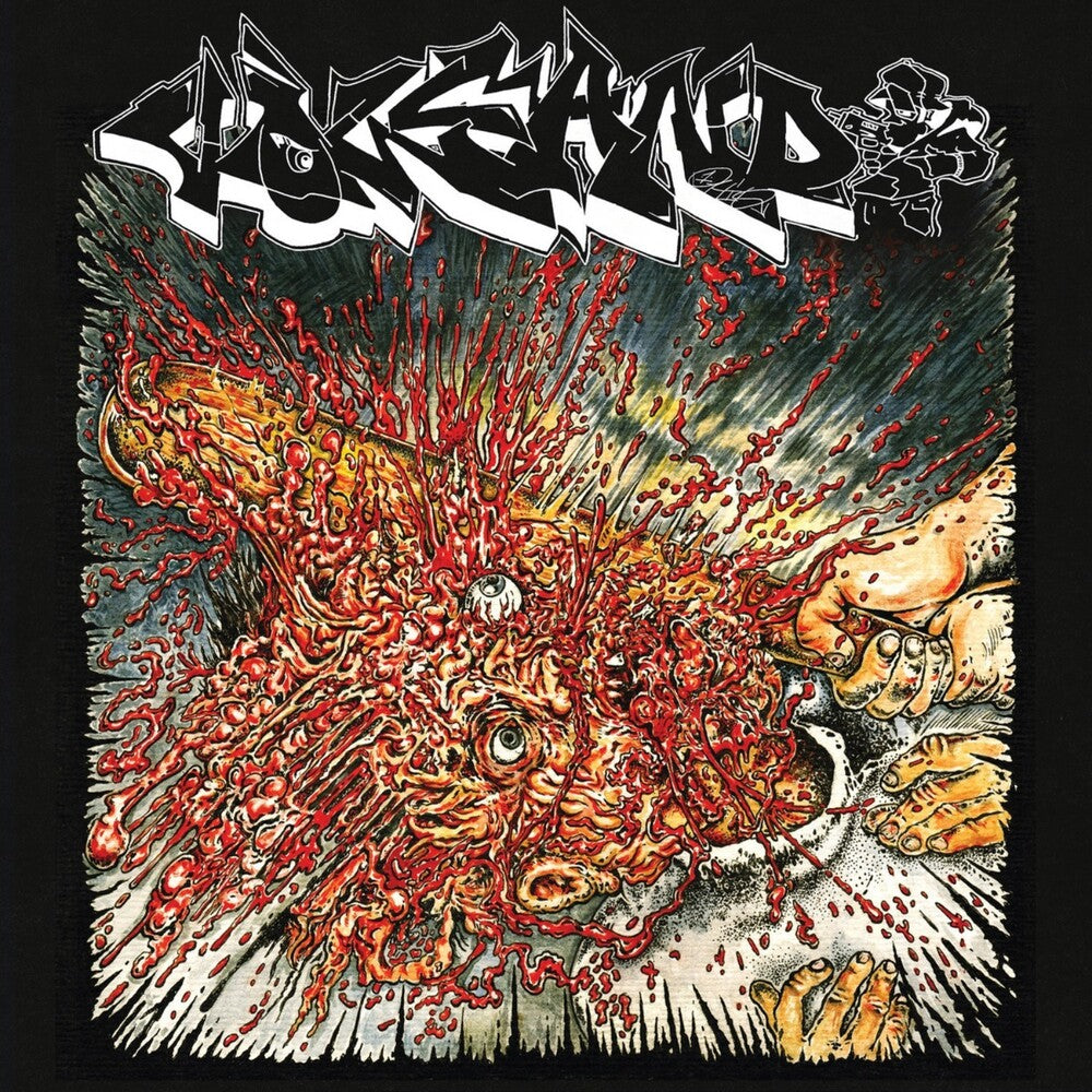 the album cover for Volcano - Fool 2 Tha Game - Clear W/ Army Green Splatter