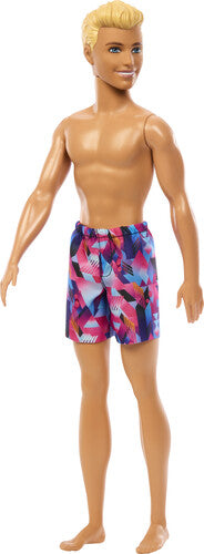 Barbie - Barbie Ken Beach Doll Purple - Collectibles