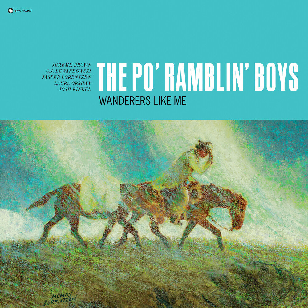 the album cover for Po' Ramblin Boys - Wanderers Like Me