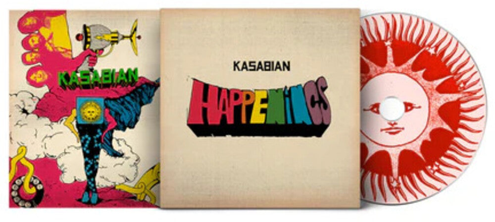 the album cover for Kasabian - Happenings