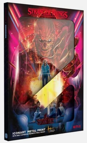 Stranger Things Iconart Metal Print - Stranger Things Iconart Metal Print - Special Products