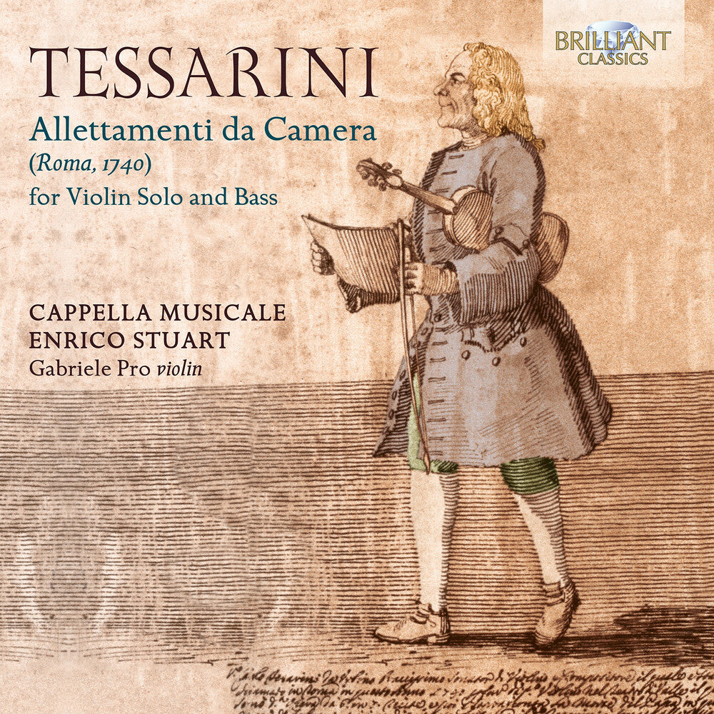 Allettamenti Da Camera For Violin Solo & Bass Music CD