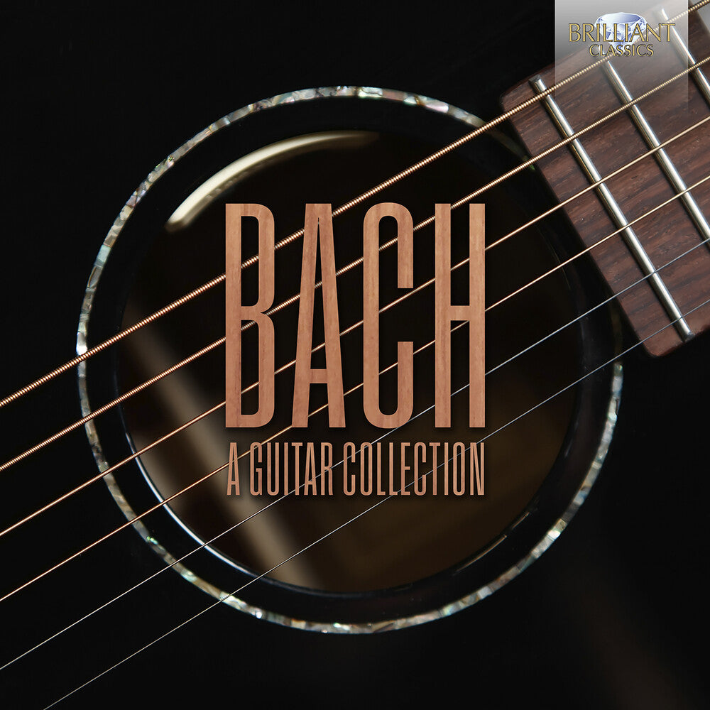 the album cover for J Bach .S. / Attademo / Cardi - Guitar Collection