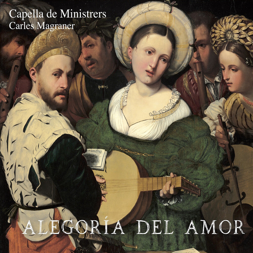 the album cover for Morales / Capella De Ministrers - Alegoria Del Amor