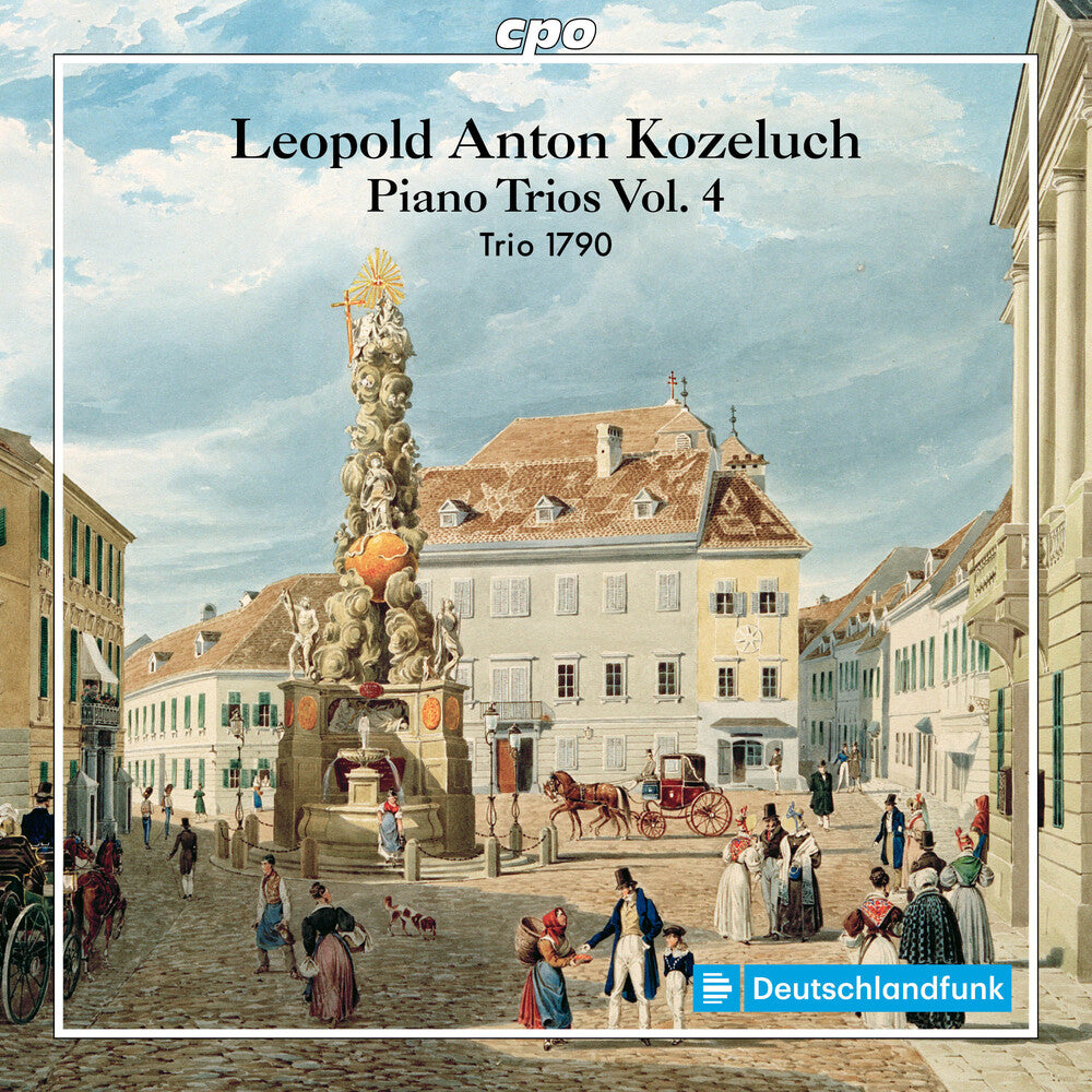 the album cover for Kozeluch / Trio 1790 - Piano Trios, Vol. 4