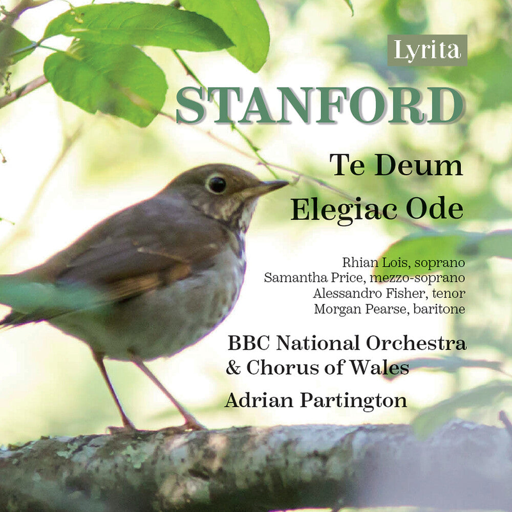 the album cover for Stanford / Price / Bbc National Chorus Of Wales - Te Deum & Elegiac Ode