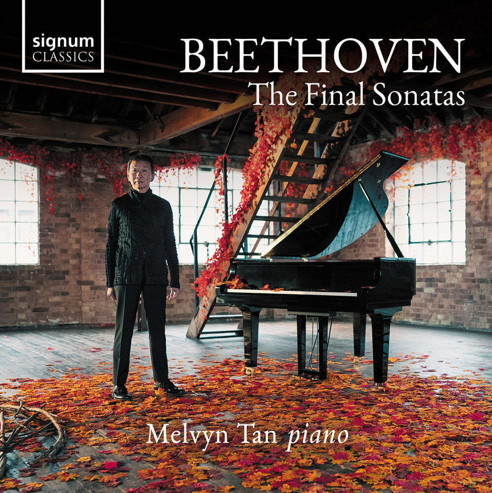 the album cover for L Beethoven .V. / Tan - Final Sonatas