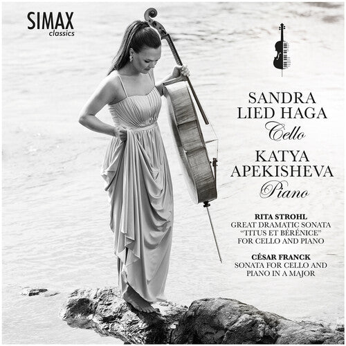 Franck / Strohl / Apekisheva - Great Dramatic Sonata Titus Et Berenice For Cello - Music CD