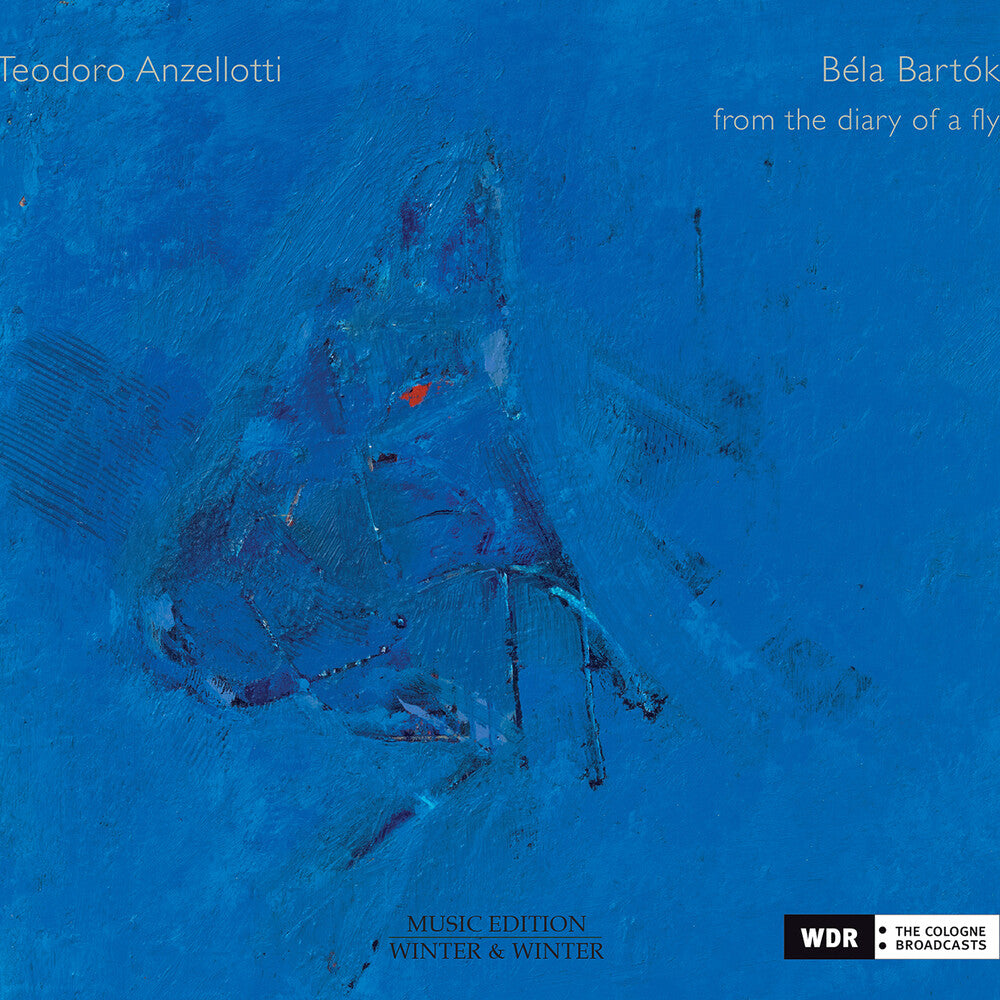the album cover for Bartok / Anzellotti - From The Diary Of A Fly