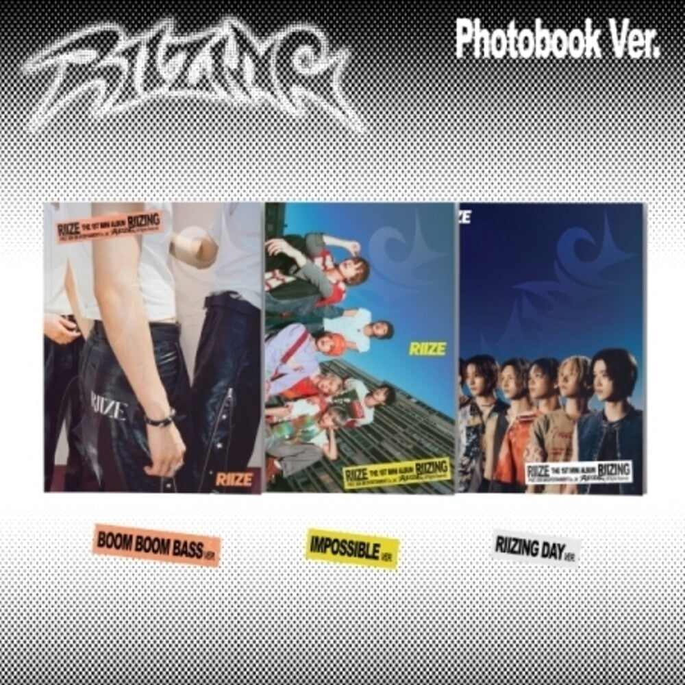Riizing - Photo Book Version - Random Cover (Post) Music CD