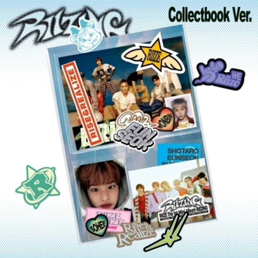 the album cover for Riize - Riizing - Collect Book Version (Phob) (Phot)