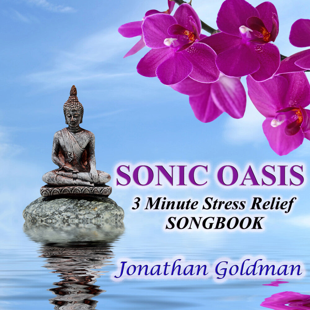 the album cover for Jonathan Goldman - Sonic Oasis