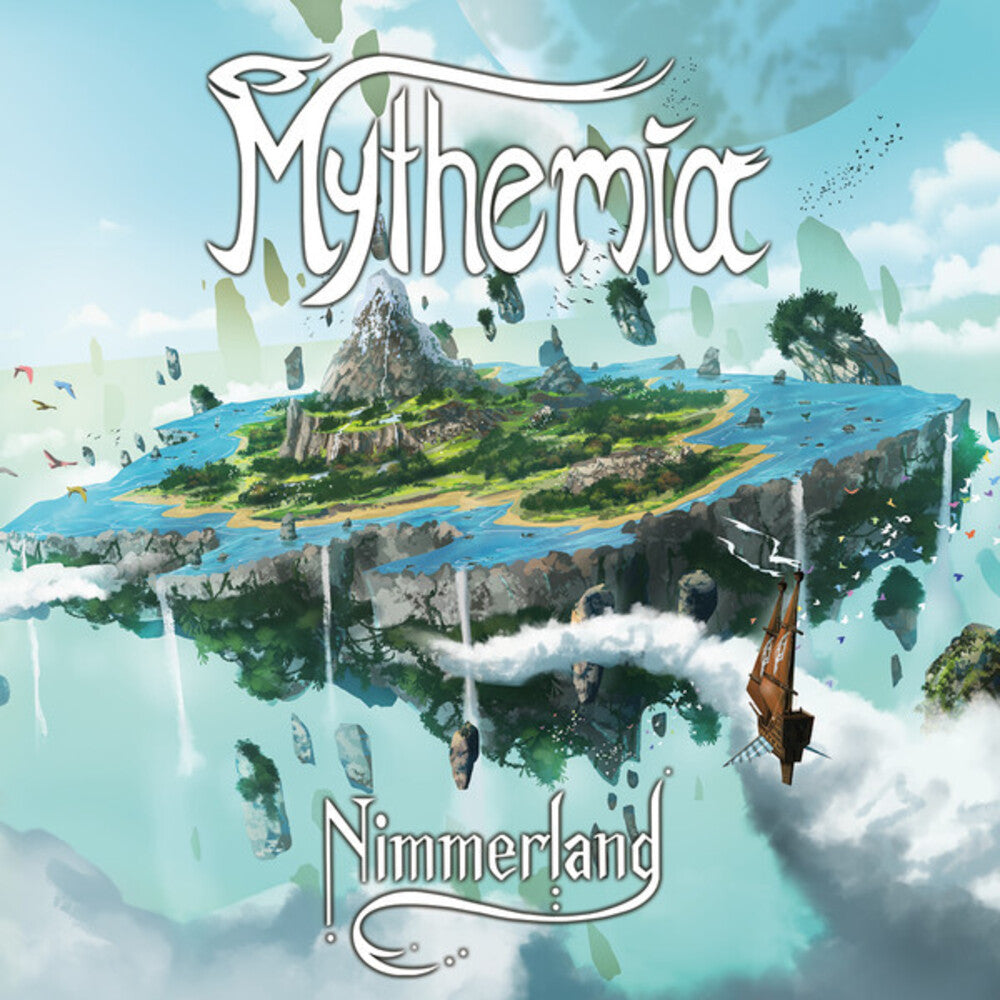 the album cover for Mythemia - Nimmerland (Uk)