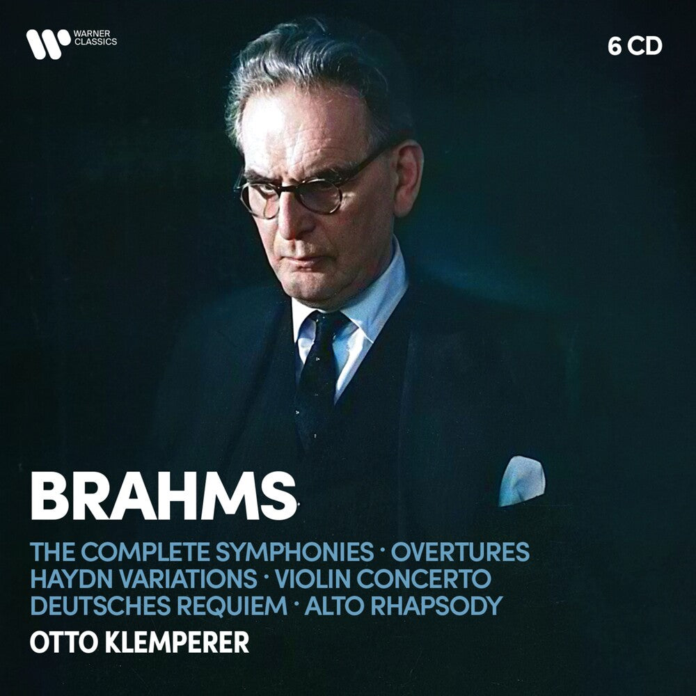 the album cover for Otto Klemperer - Brahms: Complete Symphonies + More