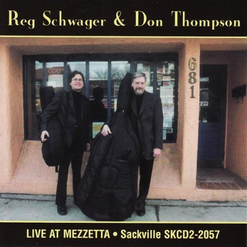 the album cover for Don Thompson - Live at Mezzetta