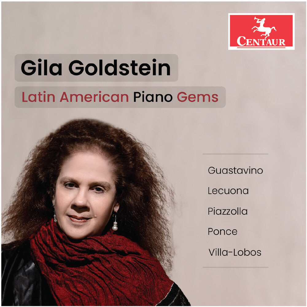 the album cover for Guastavino / Lecuona / Goldstein - Latin American Piano Gems