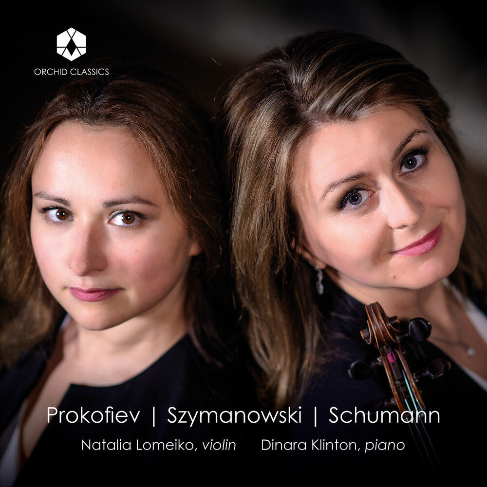 the album cover for Prokofiev / Schumann / Klinton - Lomeiko & Klinton
