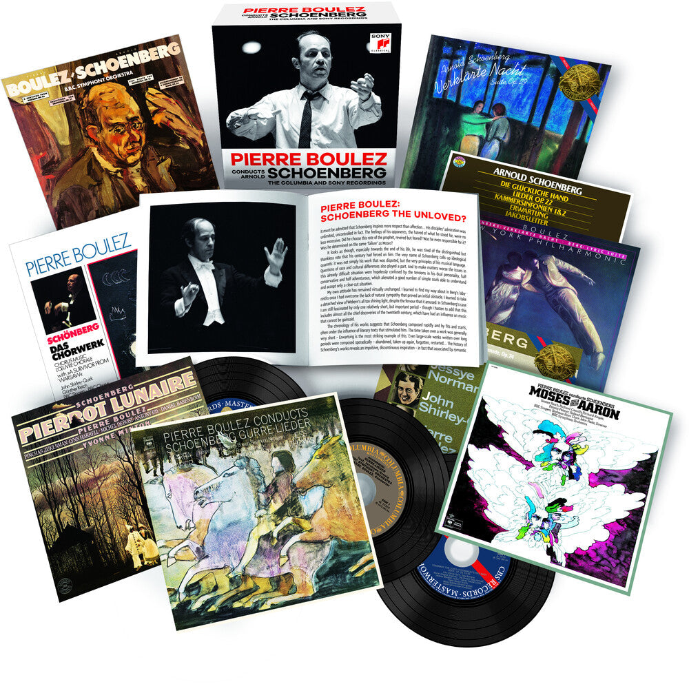 Pierre Boulez Conducts Arnold Schoenberg Music CD