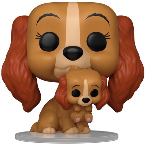 Pop Disney Lady & The Tramp - Pop Lady & The Tramp Lady With Puppy 70th Anniv - Collectibles