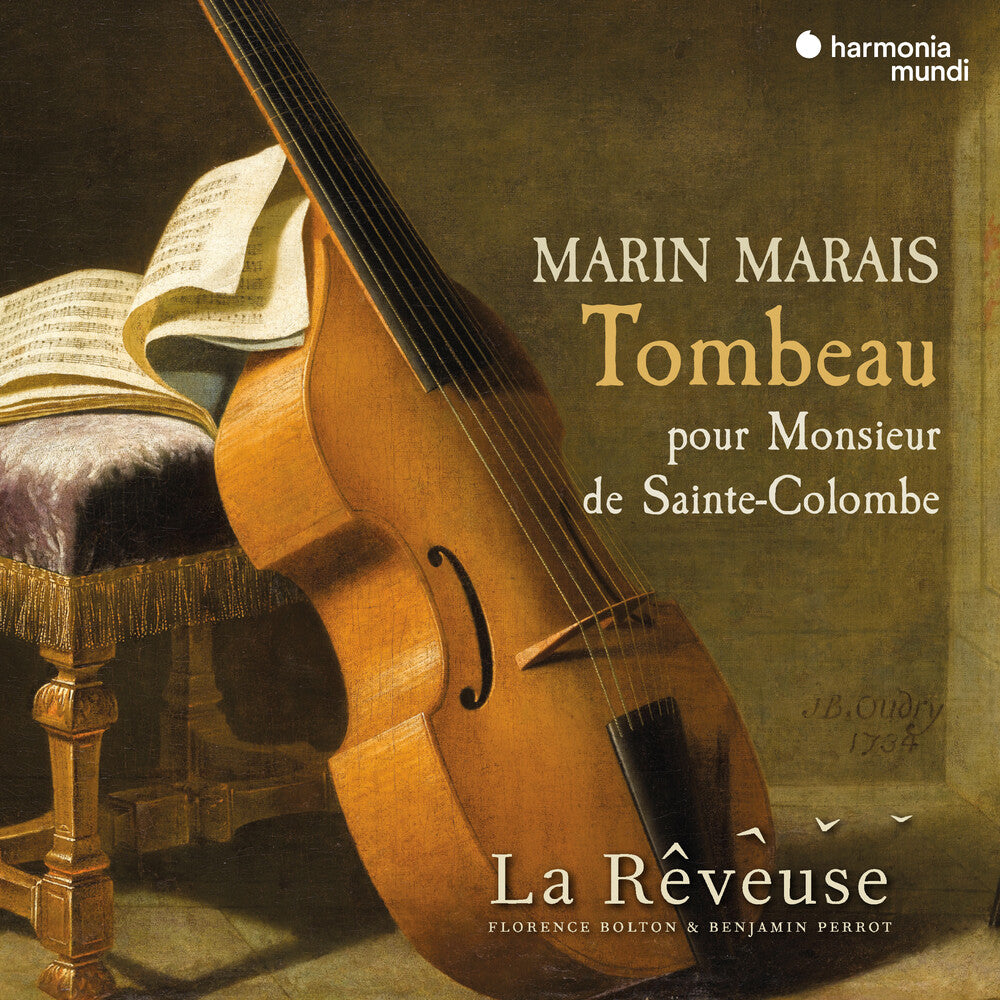 the album cover for La Reveuse - Marais: Tombeau Pour Monsieur De Sainte-Colombe