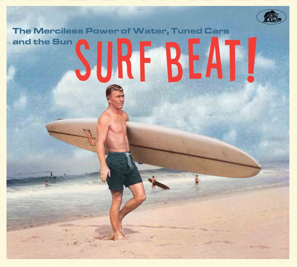 the album cover for Surf Beat: The Merciless Power Of Water / Var - Surf Beat: The Merciless Power Of Water / Var