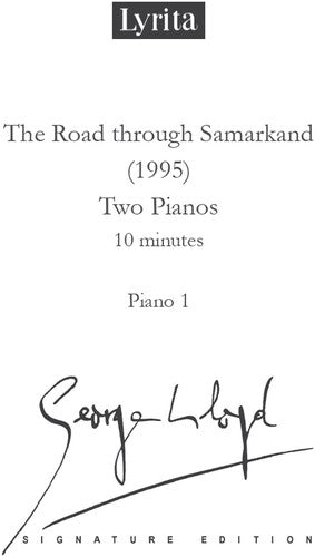 Lloyd,george - Road Through Samarkand For Two Pianos - Special Products
