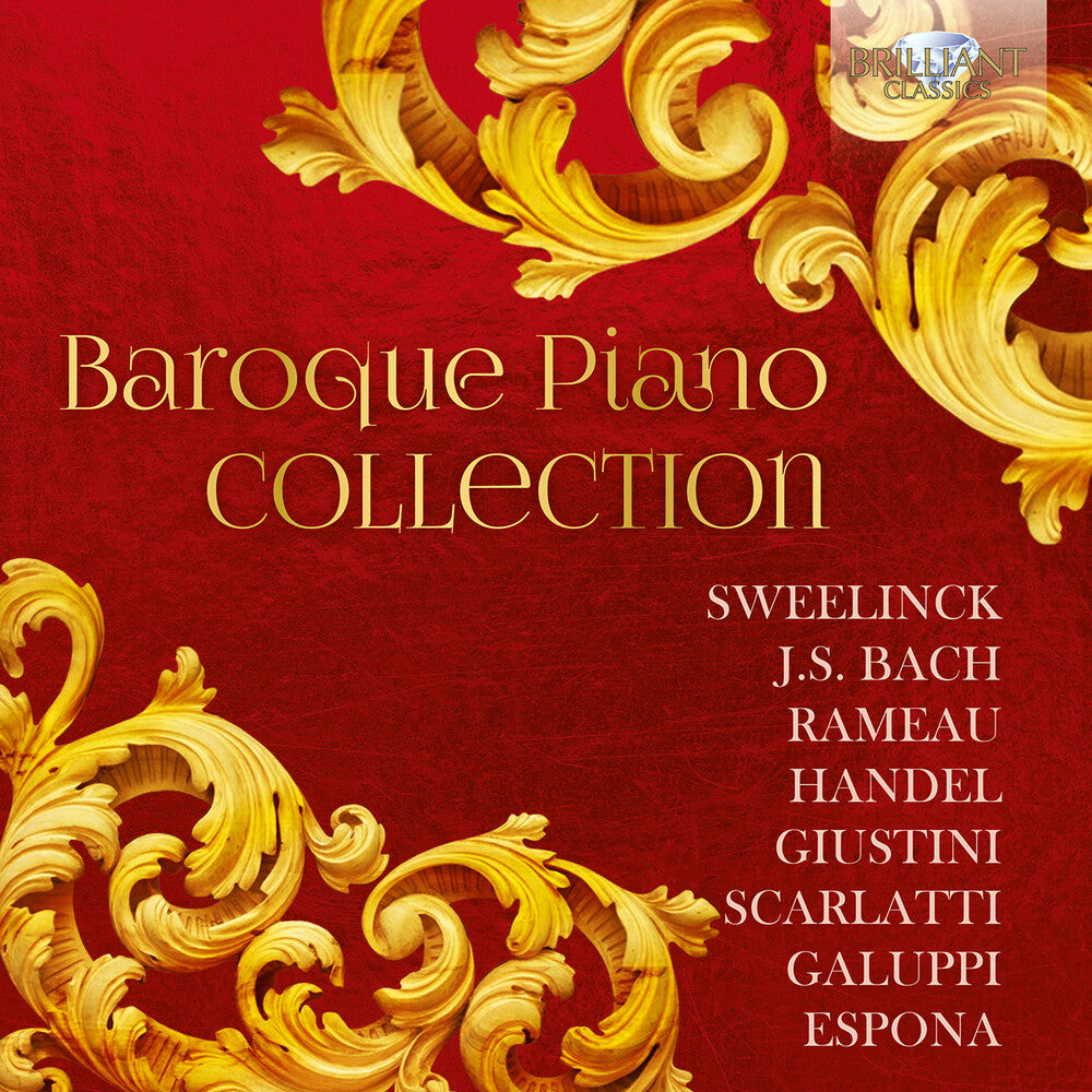 the album cover for J Bach .S. / Espona / Vivanet - Baroque Piano Collection