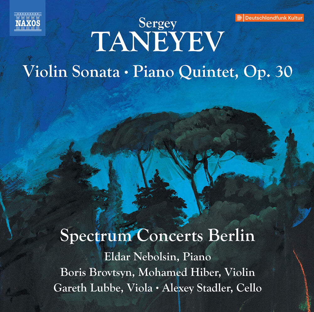 the album cover for Taneyev / Spectrum Concerts Berlin - Violin Sonata Piano Quintet, Op. 30