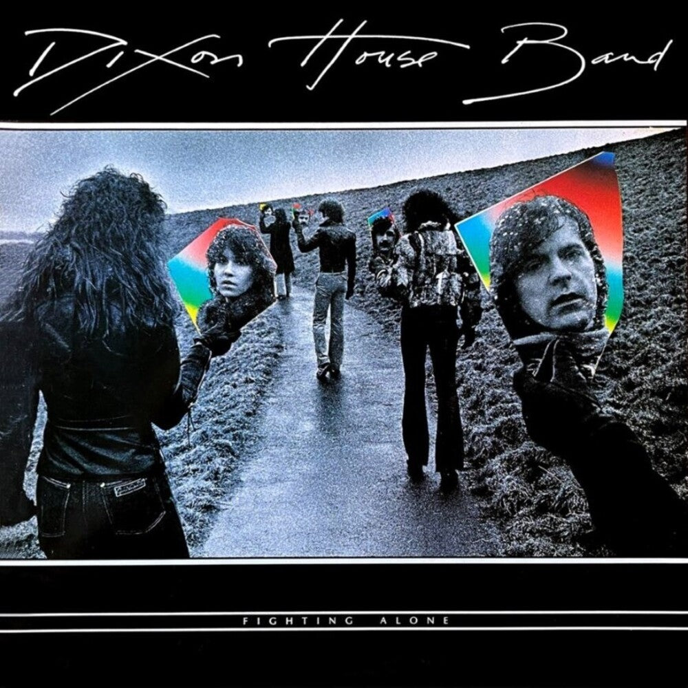 the album cover for Dixon House Band - Fighting Alone (Uk)