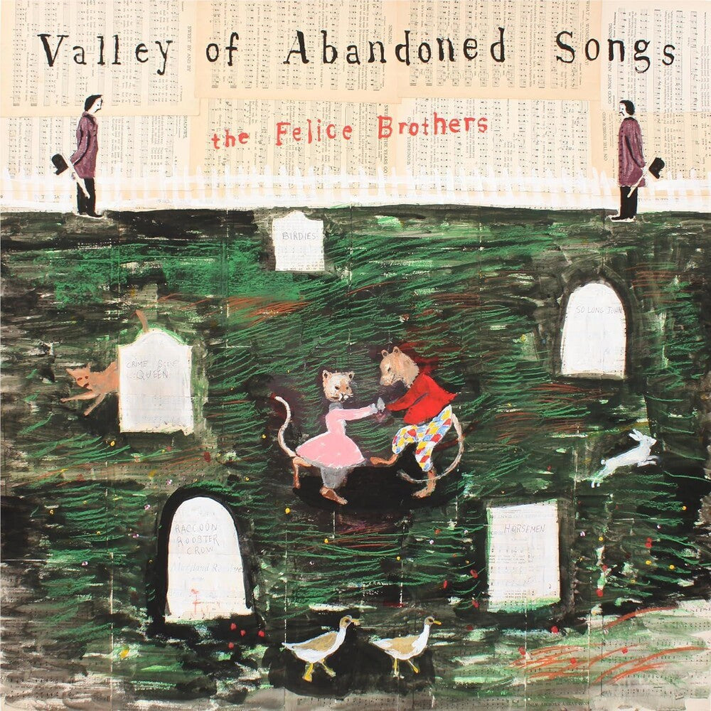 the album cover for Felice Brothers - Valley Of Abandoned Songs (Aus)
