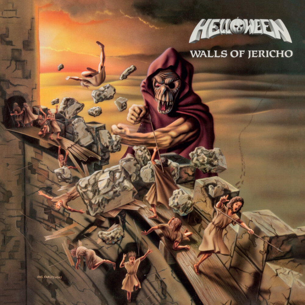 the album cover for Helloween - Walls Of Jericho