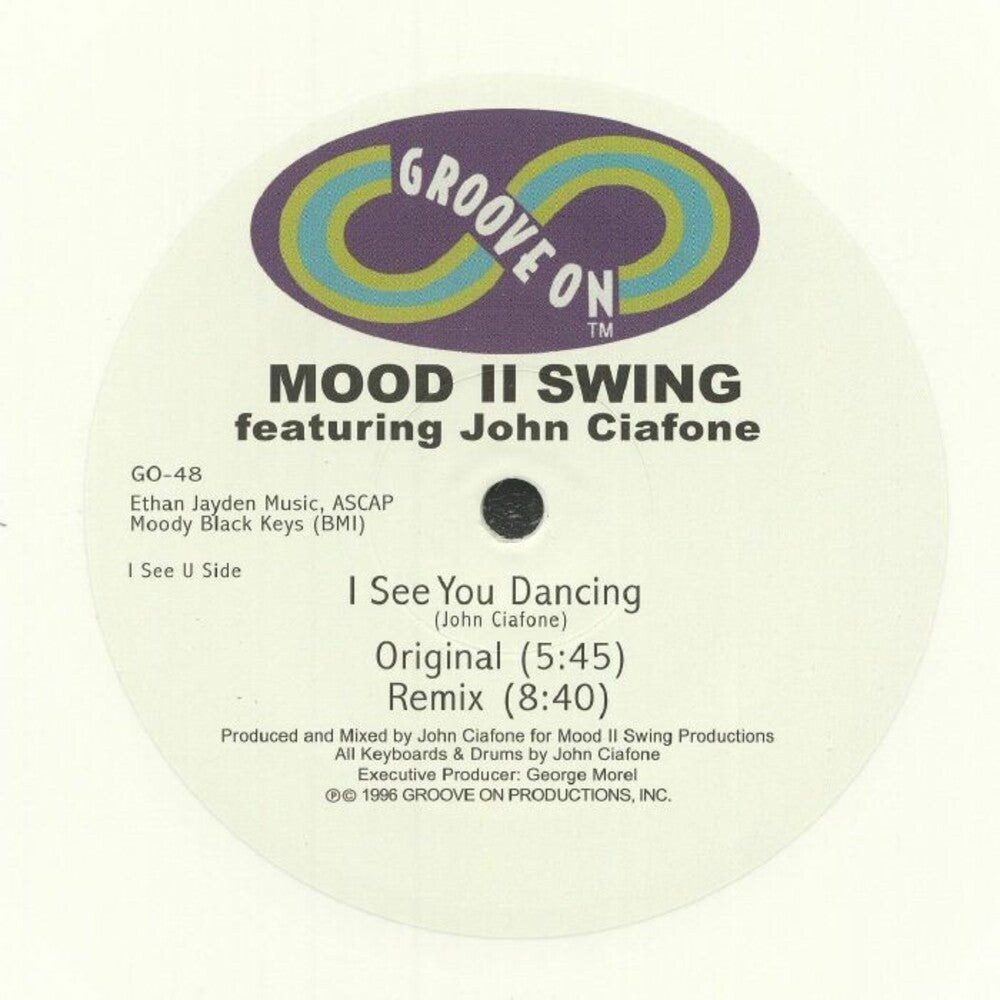 the album cover for Mood II Swing - I See You Dancing