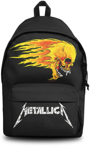 Rocksax Metallica Pushead Flame Daypack Blk - Rocksax Metallica Pushead Flame Daypack Blk - Special Products