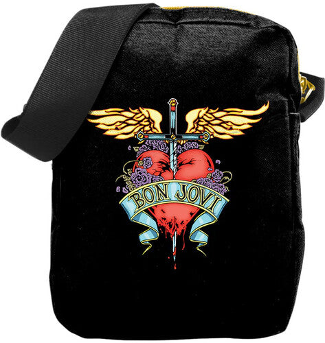 Rocksax Bon Jovi Dagger Xbody Bag Stash Pockets Bl - Rocksax Bon Jovi Dagger Xbody Bag Stash Pockets Bl - Special Products